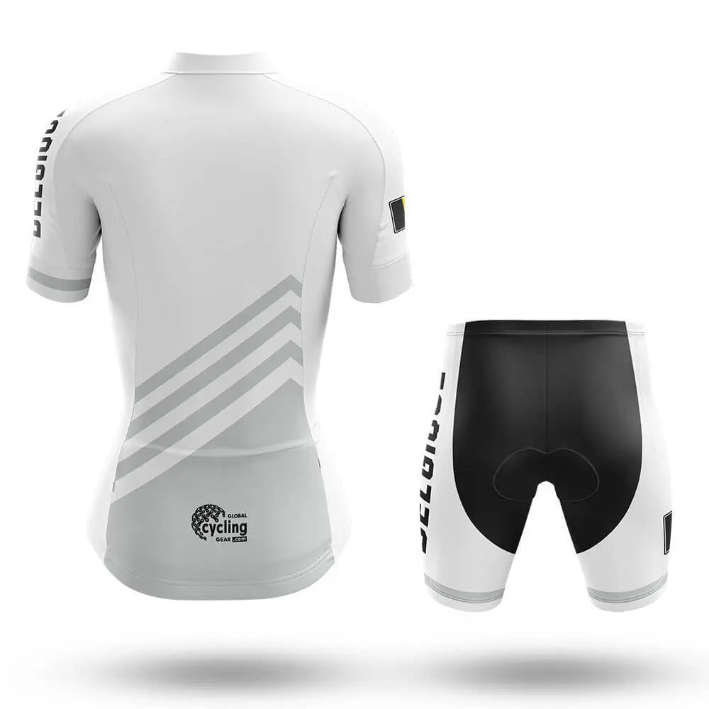 Belgique S5 White - Women - Cycling Kit
