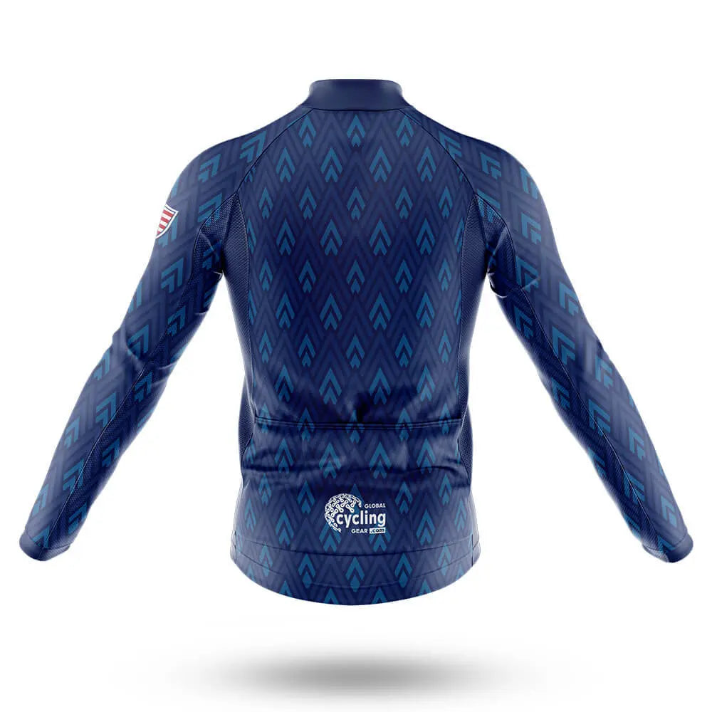 USA S6 Navy- Men's Cycling Kit